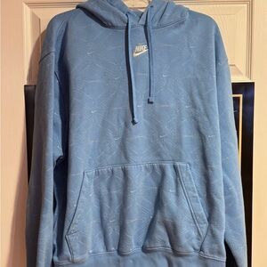 Nike Sky Blue Men's Hoodie